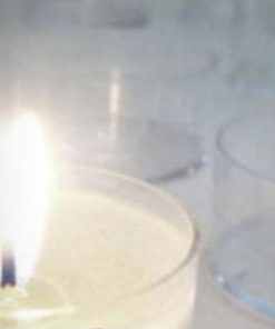 茶蠟 蠟燭殻3.7公分(圓型,心型,聖誕樹,星星透明)