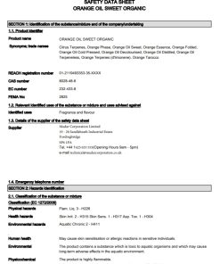 Alternative view of 甜橙精油(巴西)exp.28/01