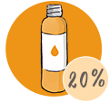 Ingredient Pourcentage HV 20