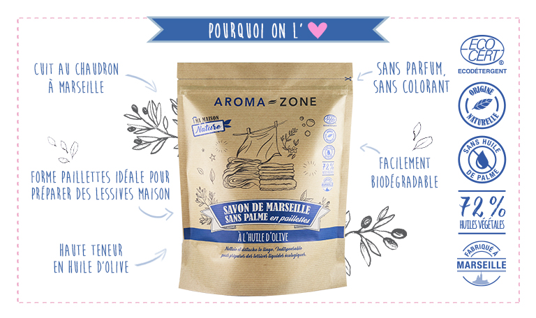 POL Savon Marseille sans palme paillettes