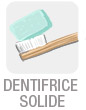 Dentifrice solide 固體牙膏