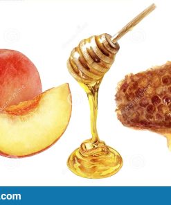 杏桃花與蜂蜜香精