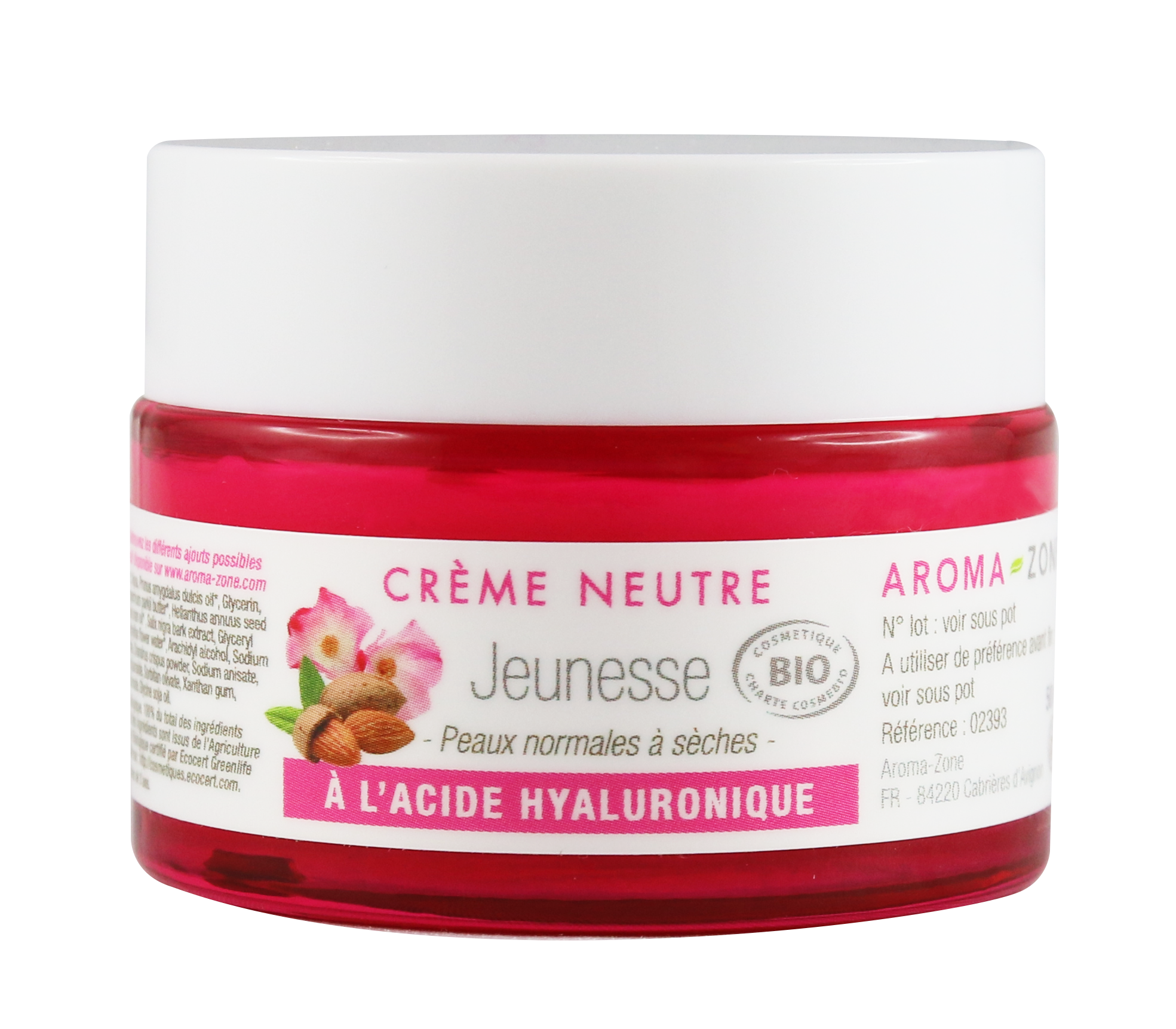 Base neutre Creme jeunesse bio 50ml 0