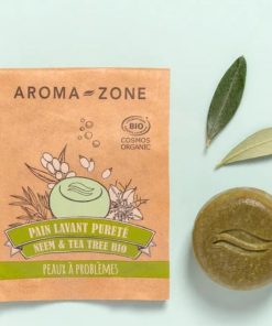 法國az不含肥皂的有機印楝茶樹洗臉皂50g