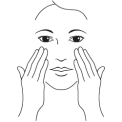 Appliquer sur le visage